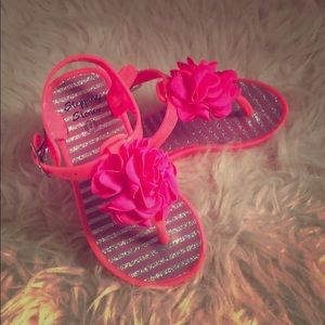 Pink Flower Sandal